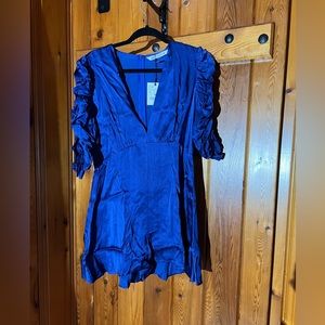 ✨Zara Blogger Far Ruched Draped Satin Effect✨